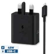 شارژر سامسونگ مدل EP-T4511 توان 45 وات / با کابل / سه پین